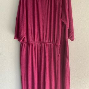 Blossom hacci midi dress